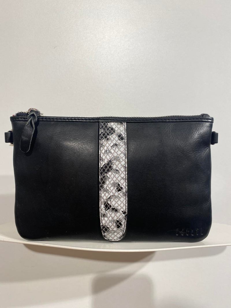DétaiL clutch 10203406780 - Black / croco