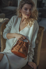 DétaiL bucket bag 10203407842 - Cognac