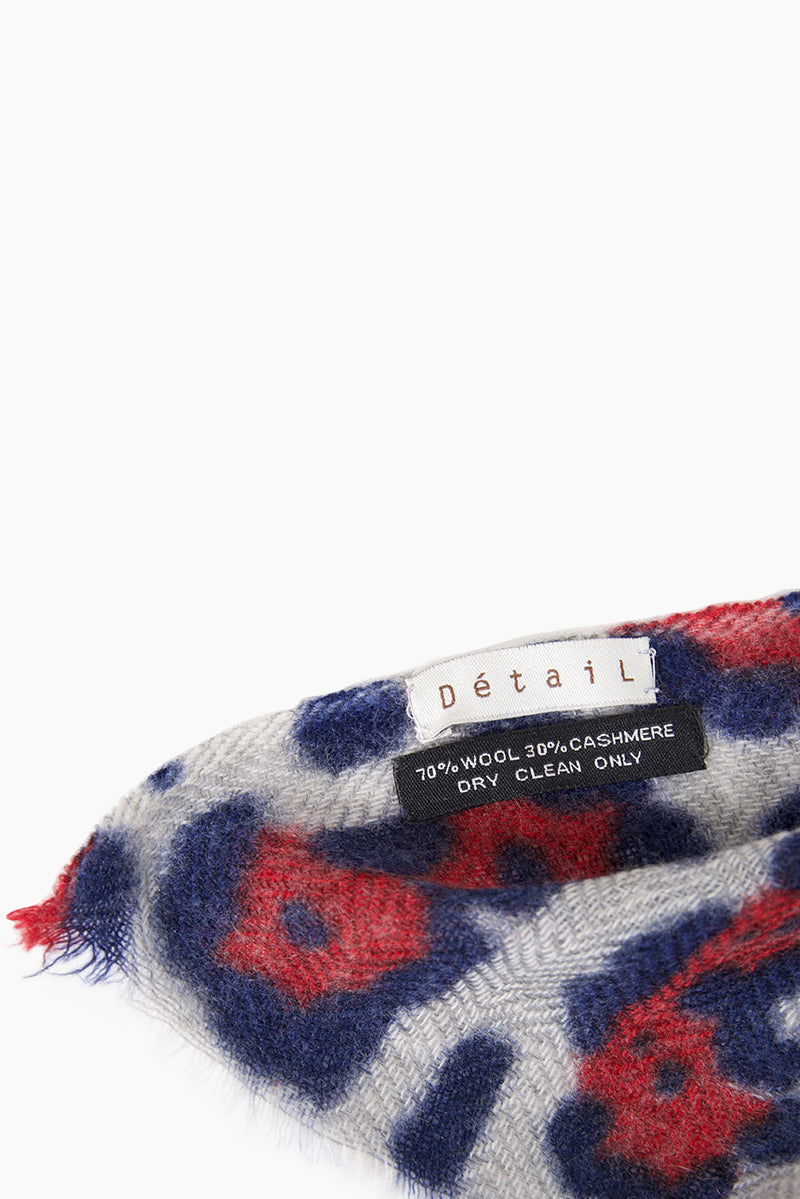 DétaiL scarf 10203406725 - Red
