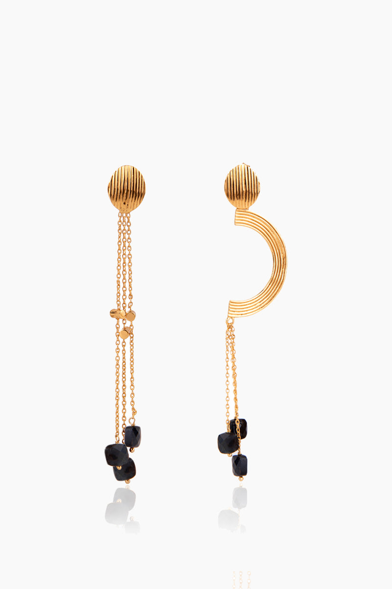 Détail asymmetric earring 10203409883 - Gold