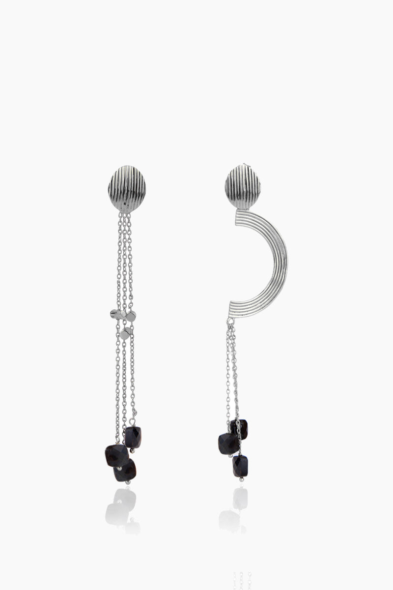 Détail asymmetric earring 10203409935 - Silver