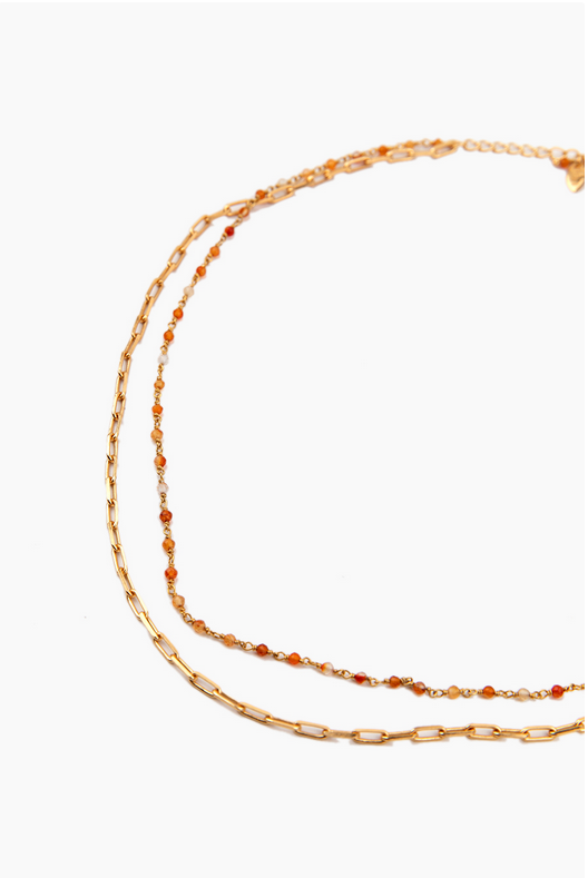 Détail necklace 102034010490 - Gold